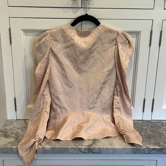 Jonathan Simkai V neck button down shirt